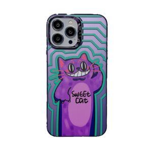Apple iPhone 15 Series Plastik iPhone 15 Pro Max Handyhülle Katze Karikatur