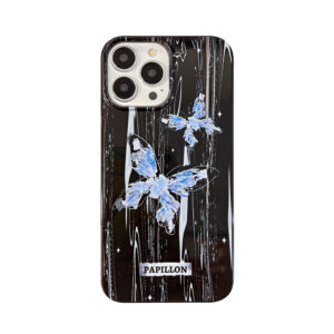 Apple iPhone 13 Series TPU Schmetterling Handyhülle Mode iPhone 13 Pro