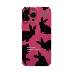 Apple iPhone 14 Series Kaninchen iPhone 14 Pro Max Mode Handyhülle Plastik