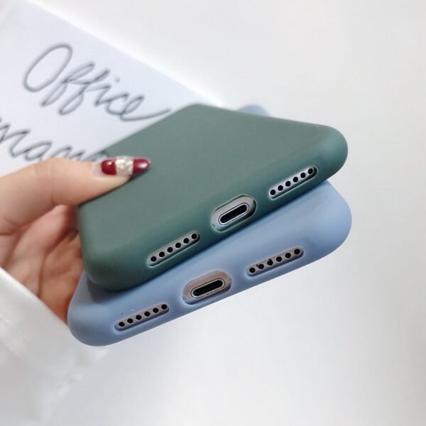 Apple iPhone X Series Handyhülle Einfach iPhone Xr TPU Einfarbig – Bild 4