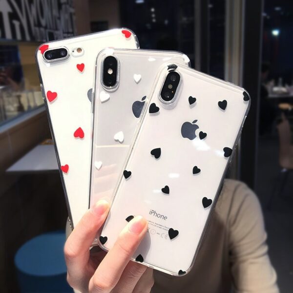 Apple iPhone 7 Series Handyhülle Silikon iPhone 7 plus Liebe Mode – Bild 2