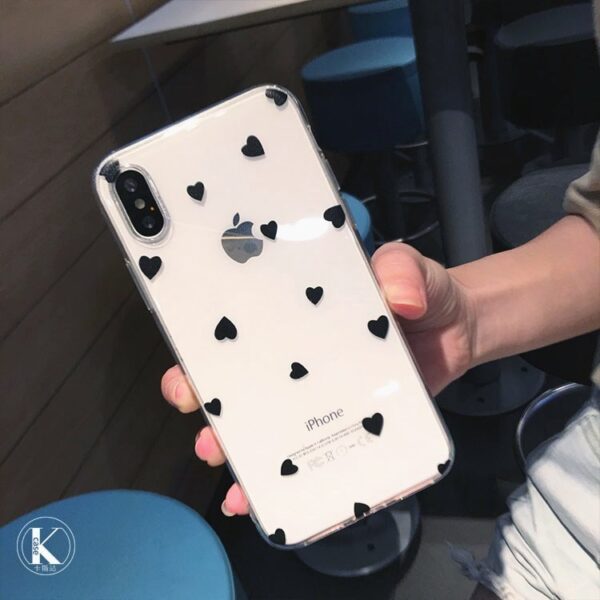 Apple iPhone 7 Series Handyhülle Silikon iPhone 7 plus Liebe Mode – Bild 4