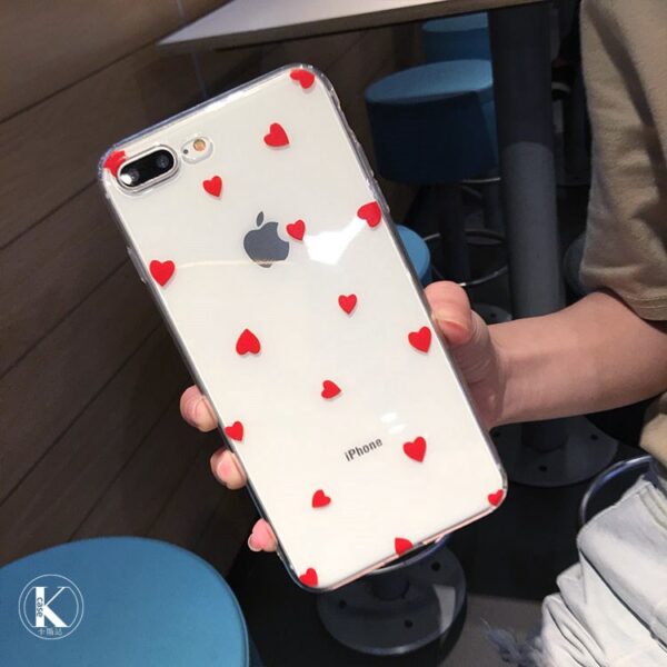 Apple iPhone 7 Series Handyhülle Silikon iPhone 7 plus Liebe Mode – Bild 5